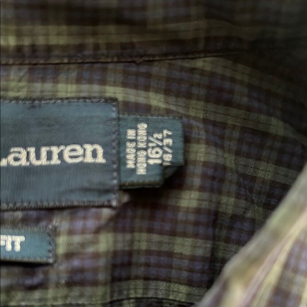Polo Ralph Lauren Men's Blue Checkered‎ Shirt - Picture 7 of 7
